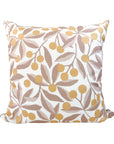 Loquats Pillow in Ochre