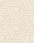 Habita wallpaper design -  Hix pattern in Natural