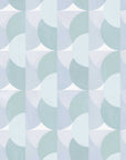 Habita wallpaper pattern - blue Sunrise in Pool